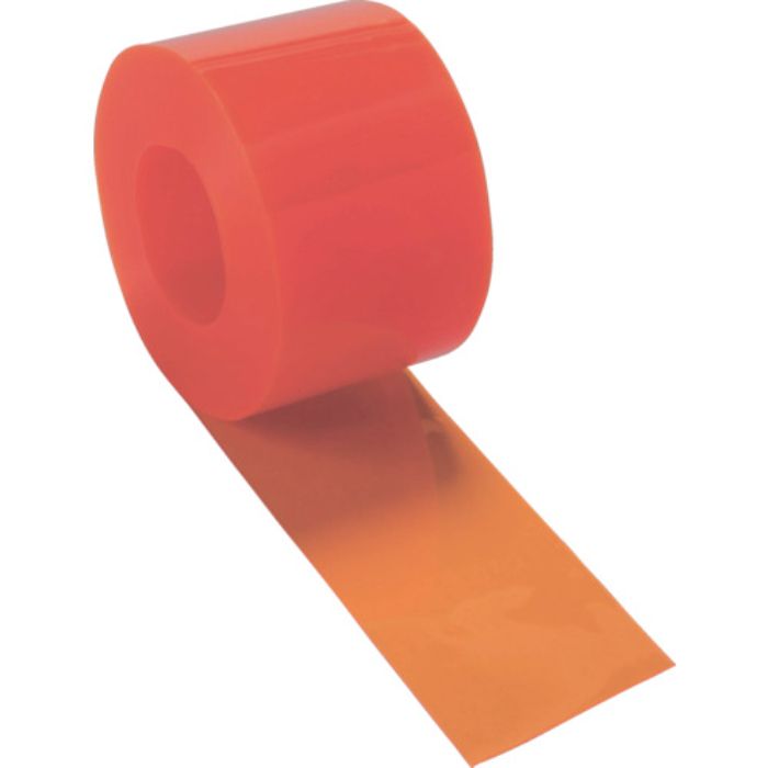 TRUSCO ストリップ型間仕切りシート 防虫オレンジ2X300X30M(Tcode:4473841)