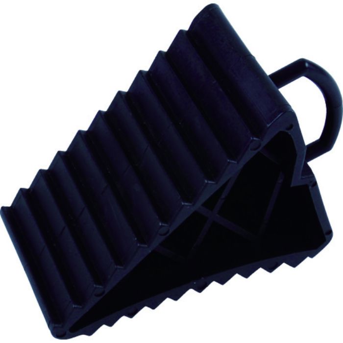 TRUSCO タイヤストッパー(2個入)黒 2トン車以下(Tcode:4890698)