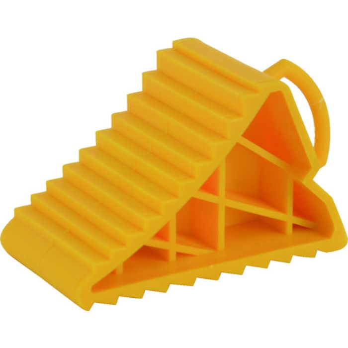 TRUSCO タイヤストッパー(2個入)黄 2トン車以下(Tcode:4890701)