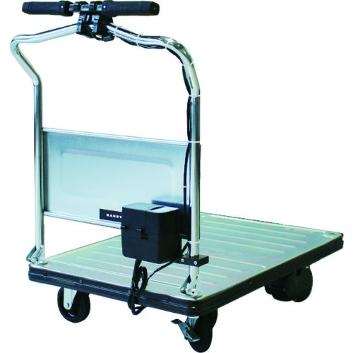 ダンディ 電動アシスト台車 ダンディアシスター 折りたたみハンドル式 W900XD600(Tcode:2082534)