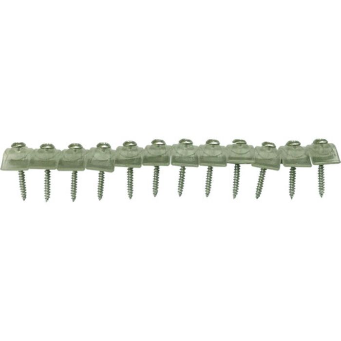 ダイドーハント ポリカ連結波板ビス 12連X8本(96本入) 4.2X35mm クリアー(Tcode:1142598)