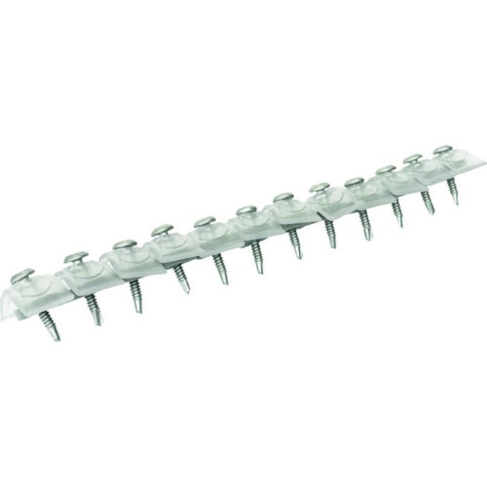 ダイドーハント ポリカ連結波板ビス 12本X8連(96本入) 4.2X25mm クリアー 鉄下地(Tcode:1953489)