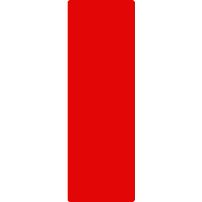 緑十字 エンビ無地板 赤 エンビ-22(赤) 360×120×1mm 硬質塩化ビニール(Tcode:1061598)