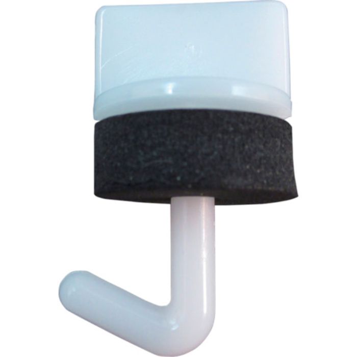 ダイドーハント ワンタッチプラフック 白 25MM 10個入り