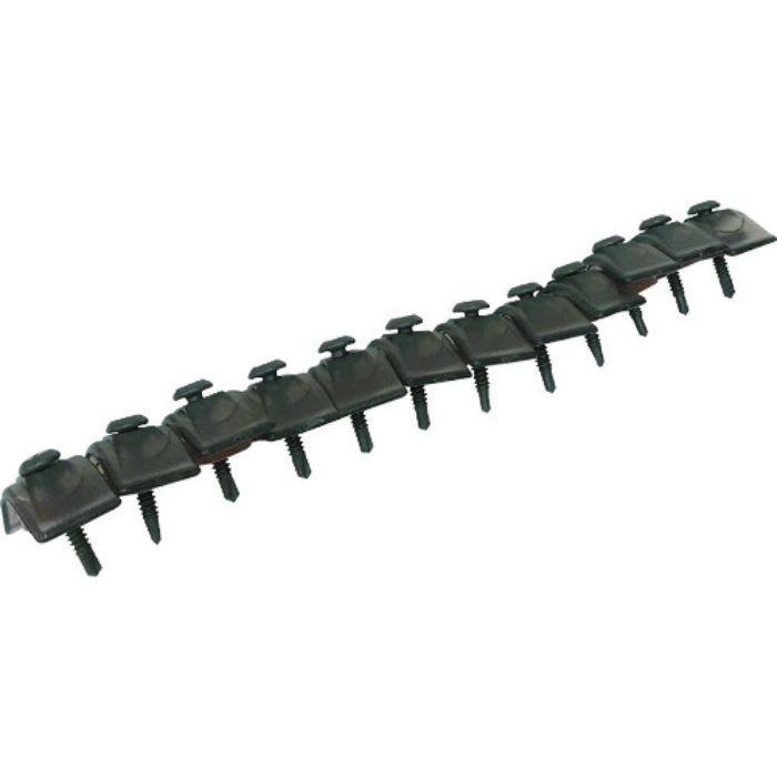 ダイドーハント ポリカ連結波板ビス 12本X2本(24本入) 4.2X25mm ブロンズ 鉄下地(Tcode:1953492)