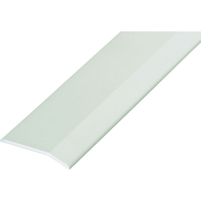 ASSIST 床金物20-112AWHヘの字押え 穴明 アルミオフホワイト 1/2定尺2.00M(Tcode:1471568)