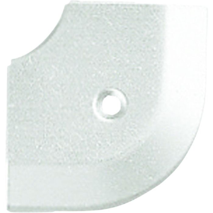 ASSIST 床金物20-112LSヘの字押えコーナー アルミシルバー 出隅 53×53mm(Tcode:1471533)