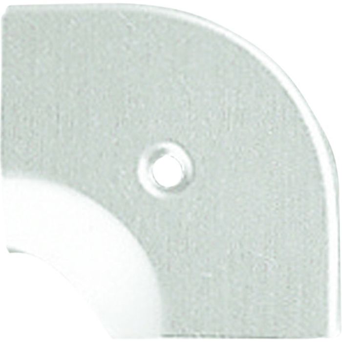 ASSIST 床金物20-112LSヘの字押えコーナー アルミシルバー 入隅 53×53mm(Tcode:1471540)