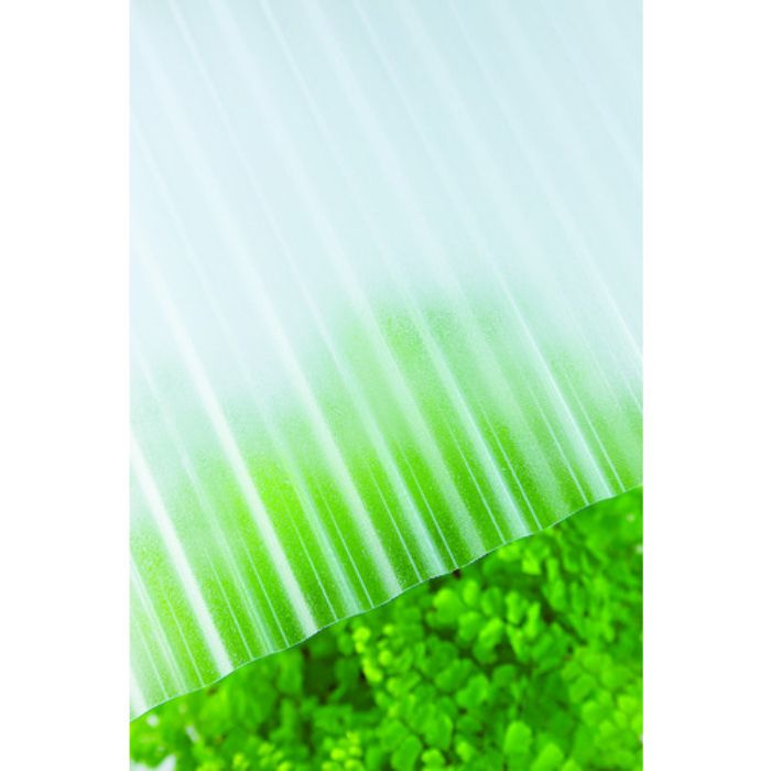 タキロン ポリカ波板 32波 6尺 650クリアフロスト(Tcode:4462840)