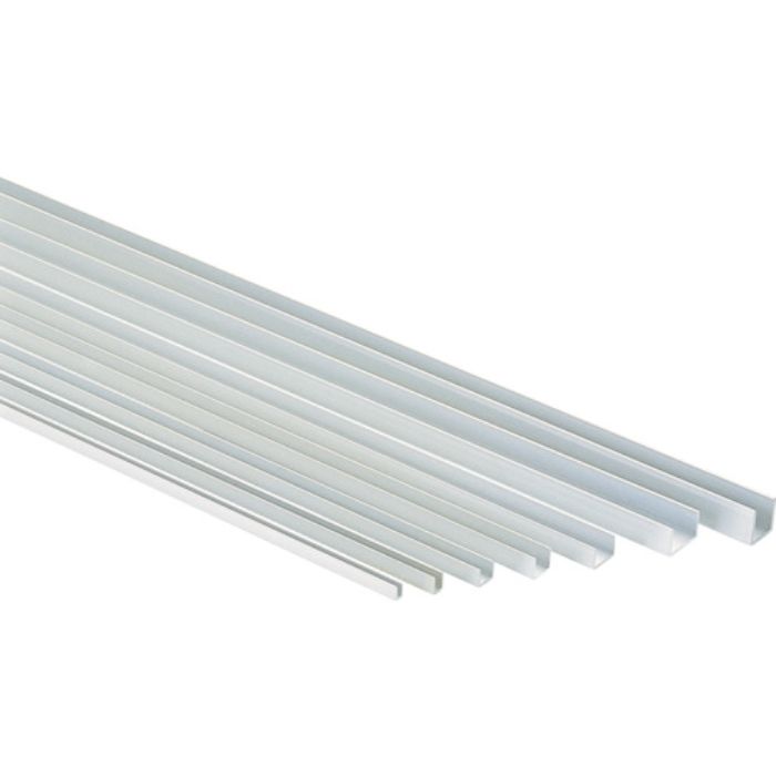 光 アルミチャンネル 16×25(22)×1.5mm 長さ1995mm(Tcode:3976441)