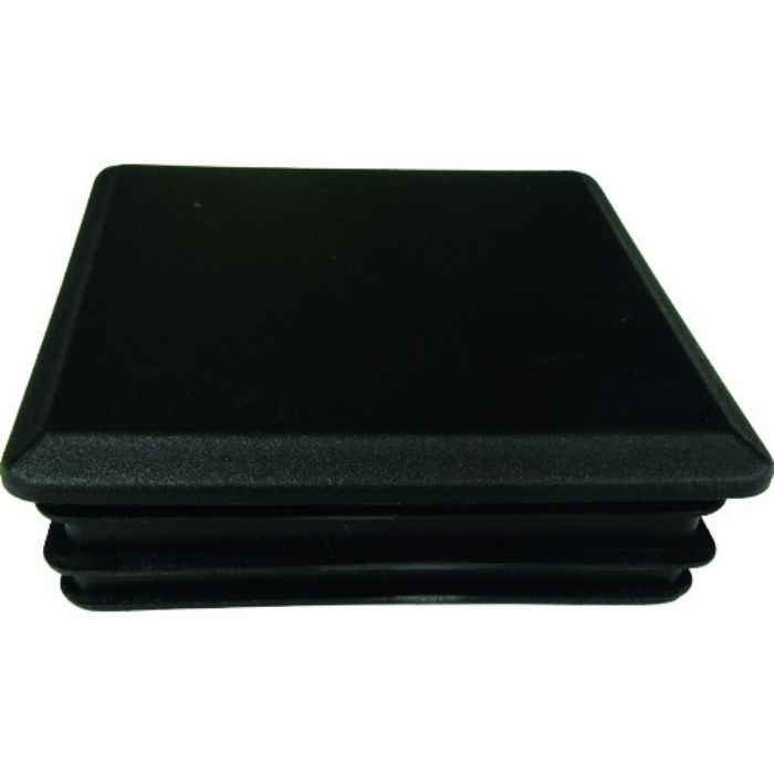 アルインコ 樹脂キャップ 角パイプ75用 ブラック (2個入)(Tcode:8572319)