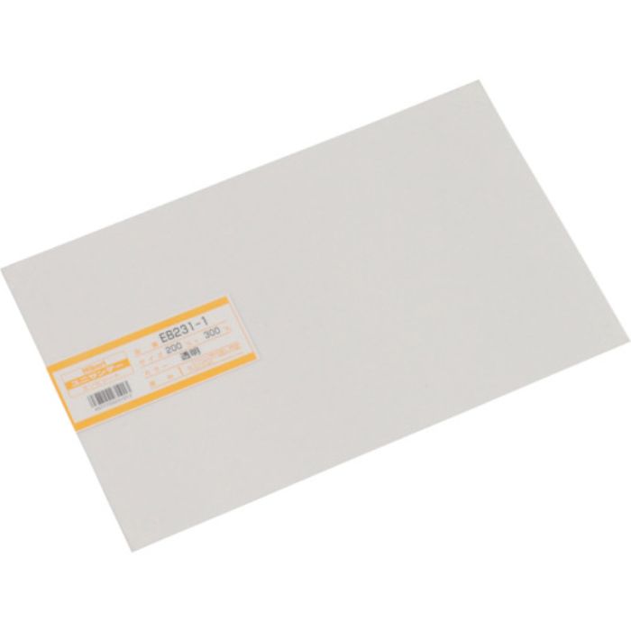 光 エンビ板 透明 1×200×300mm(Tcode:8200779)