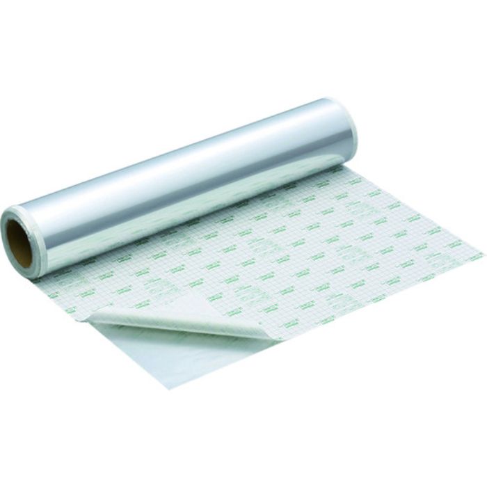 光 アルミロール巻 粘着付 0.1×600×20m(Tcode:4048610)