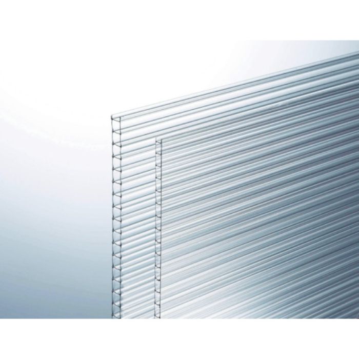 光 ポリカ中空ボード 透明 910×1820×4(Tcode:3546446)