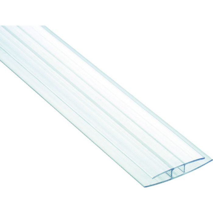 光 ジョイント用ポリカジョイナー エ型 差し込み幅5.1×910mm(Tcode:3546462)