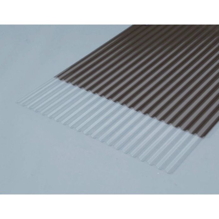 IRIS 542488 軽量ポリカ波板 6尺 クリア(Tcode:3845877)