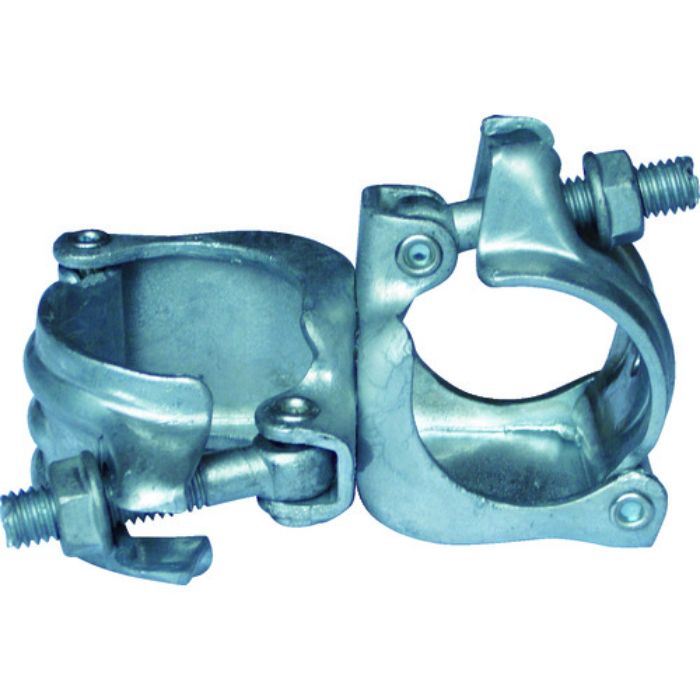 TRUSCO ドブメッキ 単管同径クランプ 直交 Φ48.6XΦ48.6(Tcode:8566877)