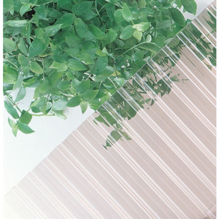 ヒシ 波板 ヒシ波ポリカ 7尺 クリア(Tcode:5125511)