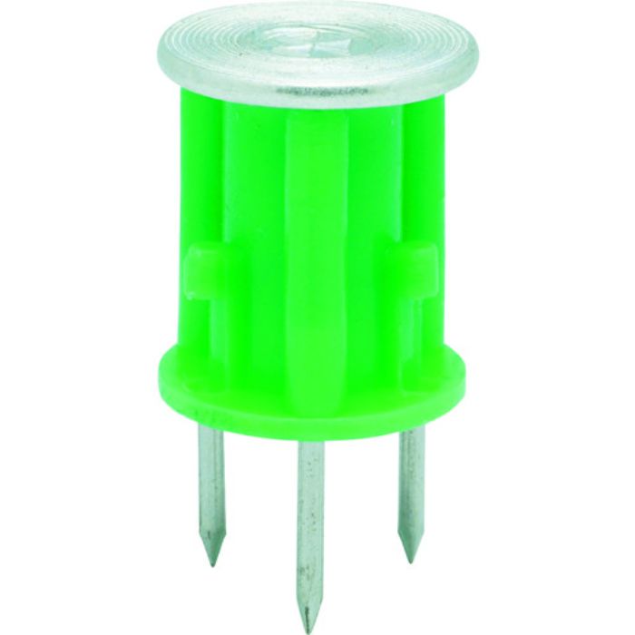 三門 木製合板型枠用インサート バリアス 3分 緑 500個入(Tcode:1163863)