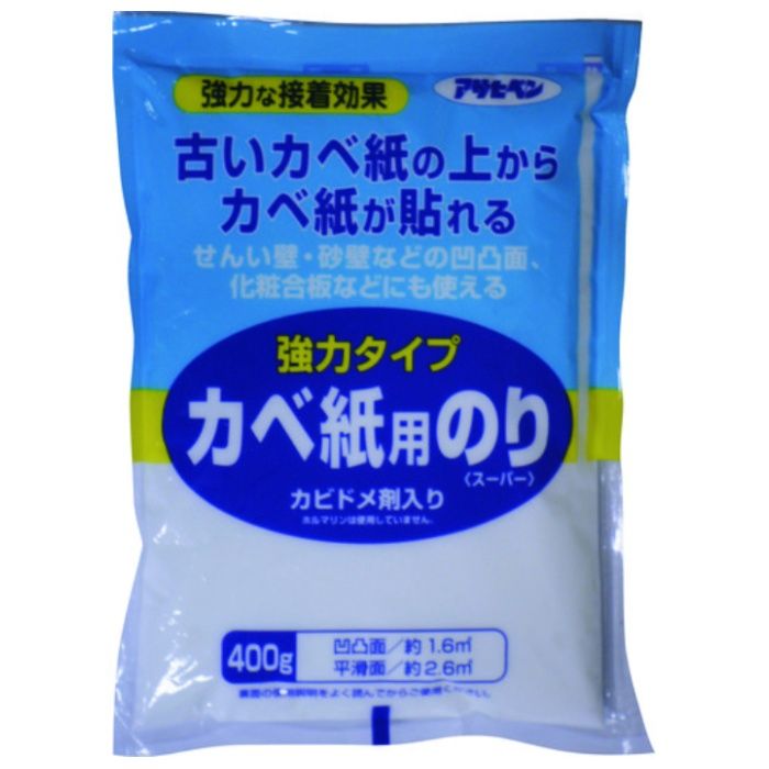 アサヒペン　強力タイプカベ紙用のり　400G　773