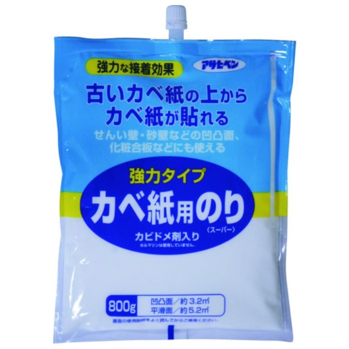 アサヒペン　強力タイプカベ紙用のり　800G　774