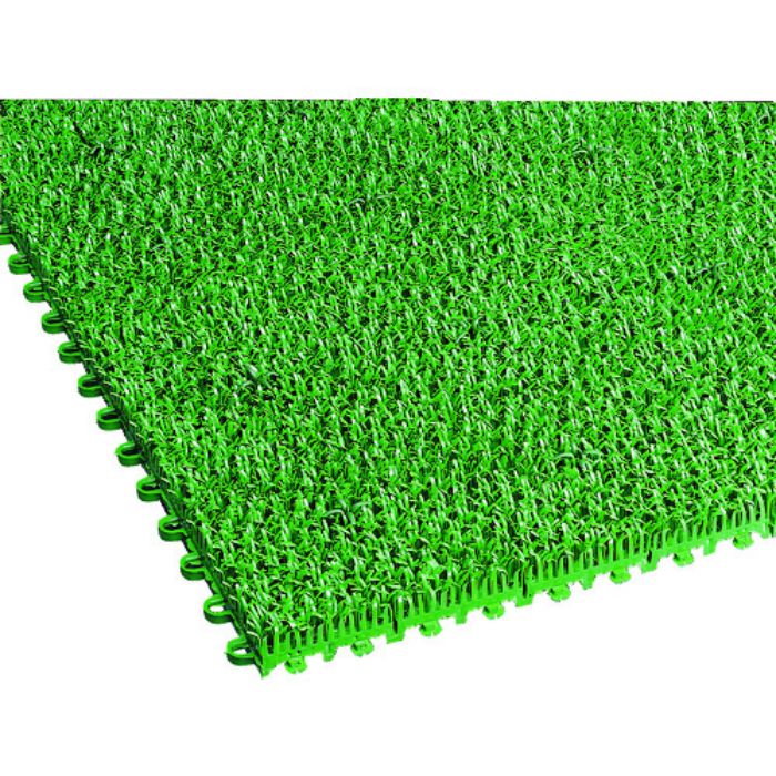 テラモト ユニットターフα 緑 300x300mm(Tcode:4096649)