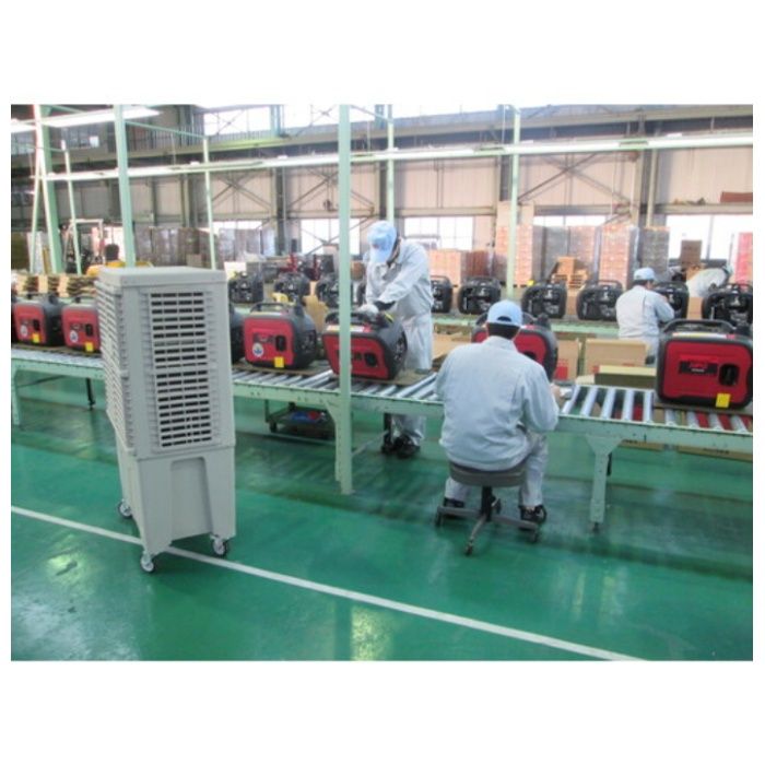 MEIHO　気化式冷風機　すずかぜ　幅860mm　奥行500mm　高さ1380mmの説明画像5