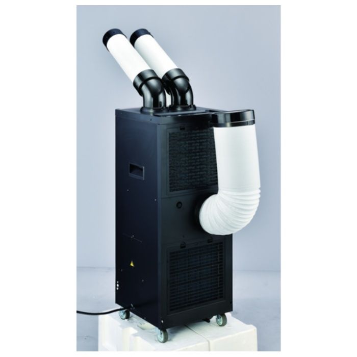 MEIHO　スポットクーラー　単相100V　2口首振り機能なしノンドレンの説明画像4