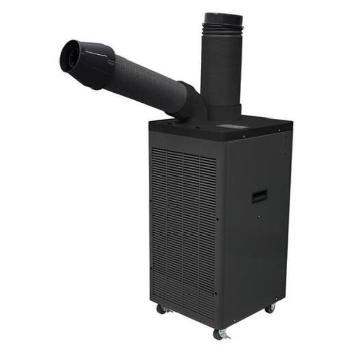 NICHIDO　【トラスコ限定販売】　スポットエアコン単相100V　ドレンレス　首振りなし