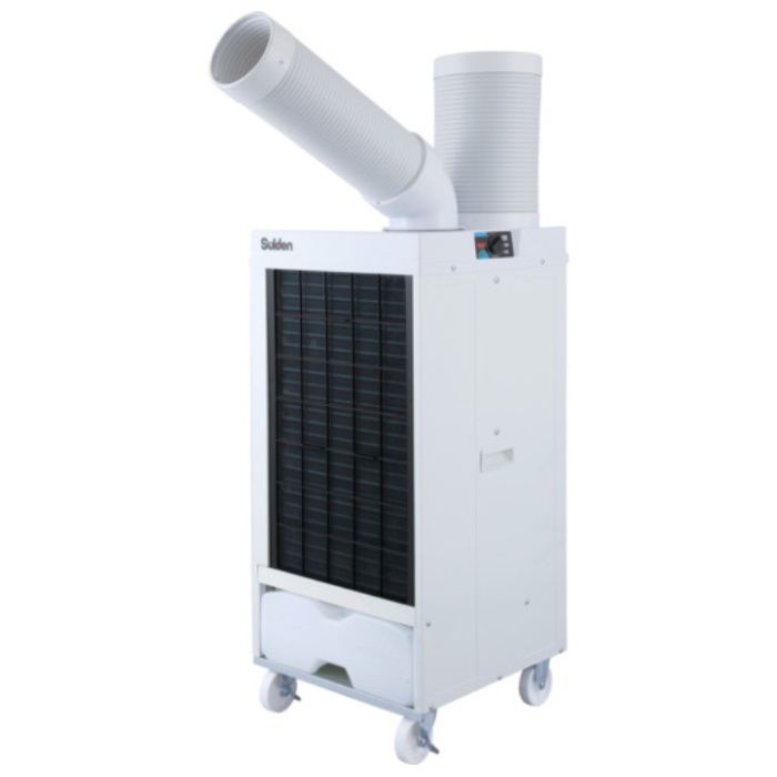 Suiden　スポットエアコン【環境型】ホワイト　1口　首振りなし　単相100V