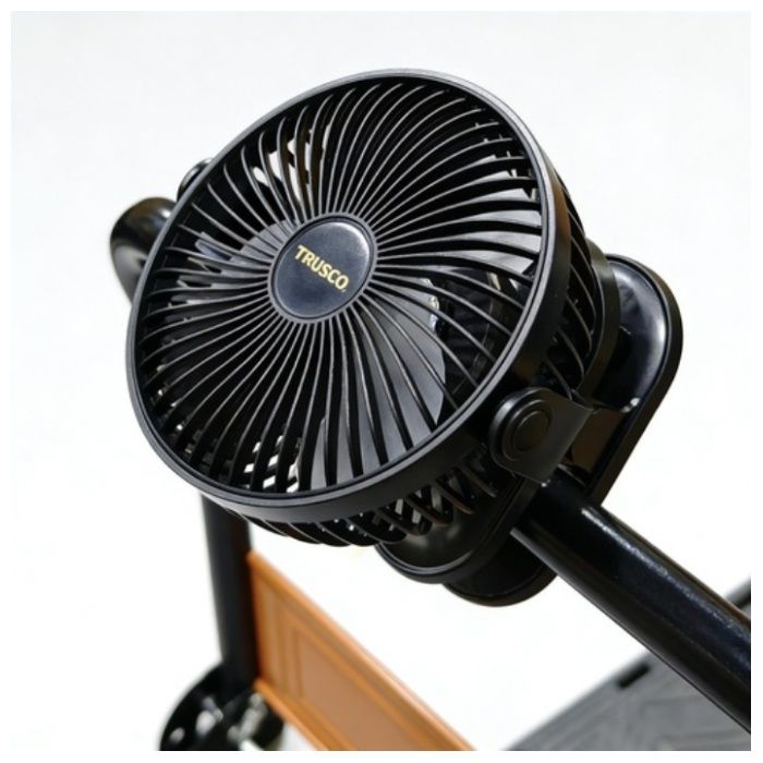 TRUSCO　3WAY充電式クリップファン　12cmの説明画像2