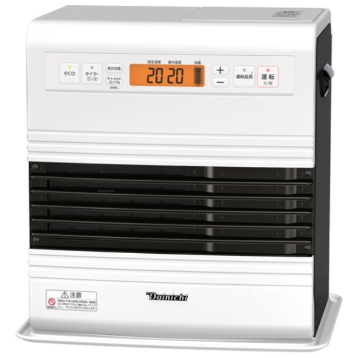 ダイニチ　石油ファンヒーター　FW-3726GR-ホワイト　0021820