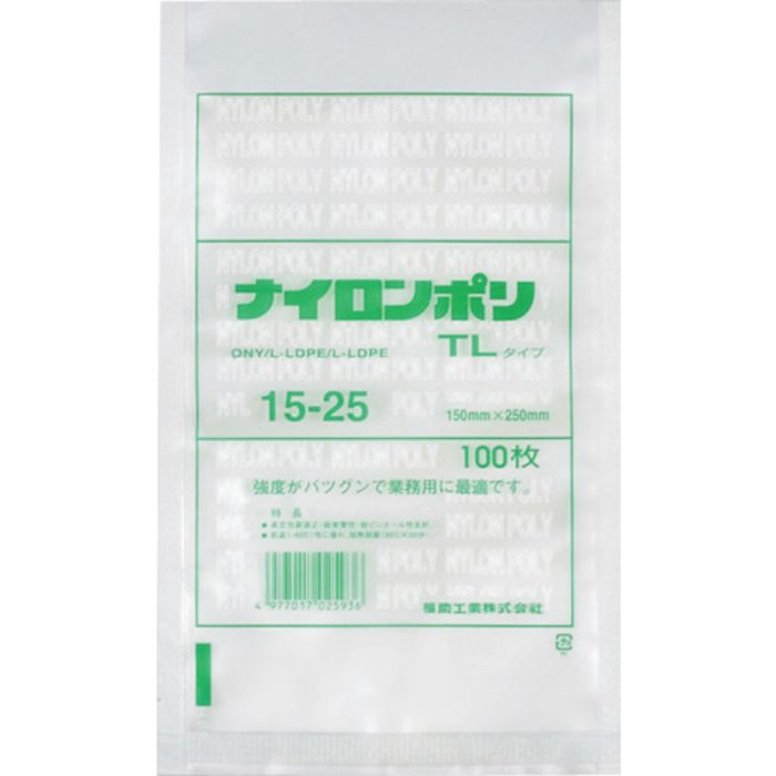 福助 ナイロンポリ TLタイプ 15-25(Tcode:2505179)