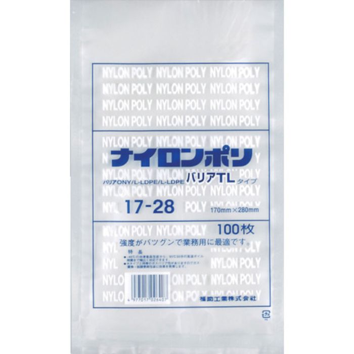 福助 ナイロンポリ バリアTLタイプ 17-28(Tcode:3681202)
