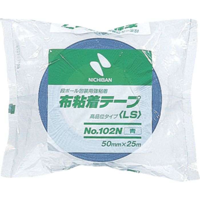 ニチバン 布粘着テープ102N青50mmX25m(Tcode:8684133)