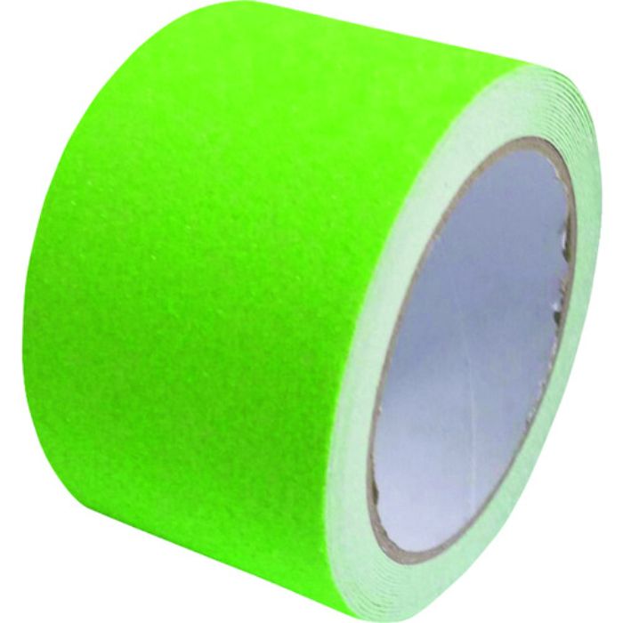 セーフラン 滑り止めテープ 幅50mm×5m 蛍光グリーン(Tcode:2289645)