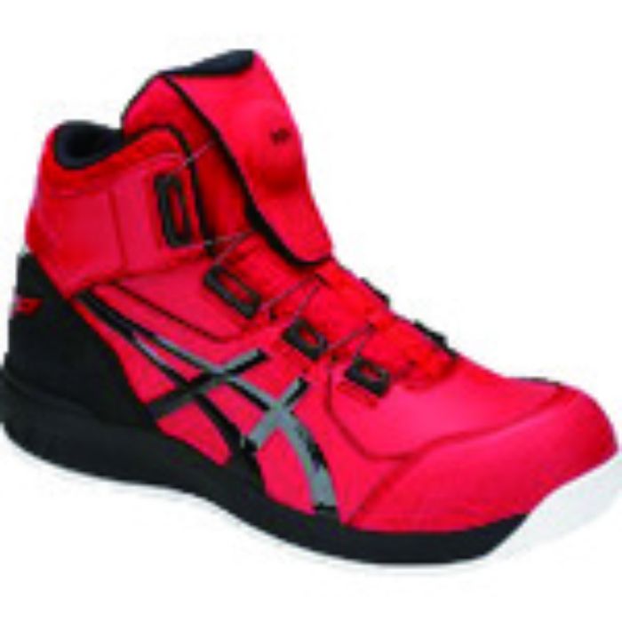 ASICS ウィンジョブCP304 BOA クラシックレッド×ブラック 22.5cm(Tcode:1487530)