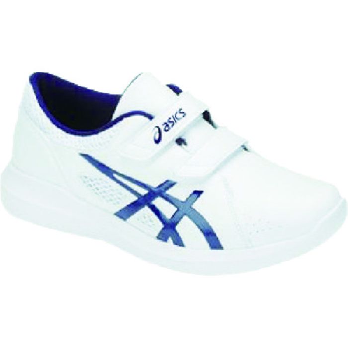 ASICS NURSEWALKER203 ホワイト×ピーコート 21.5cm(Tcode:1615701)