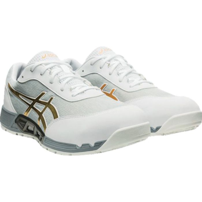 ASICS ウィンジョブCP212 AC ホワイト×ピュアゴールド 26.0cm(Tcode:2178539)