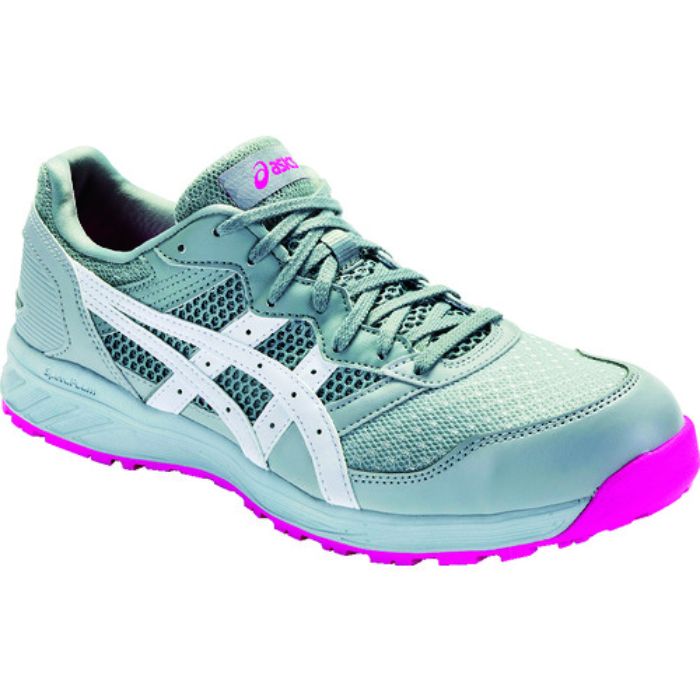 ASICS ウィンジョブ CP210 ミッドグレー×ホワイト 21.5cm(Tcode:1487730)