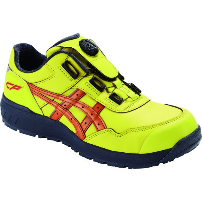 ASICS ウィンジョブCP306 BOAブライトイエロー×ハバネロ 22.5cm(Tcode:1951764)