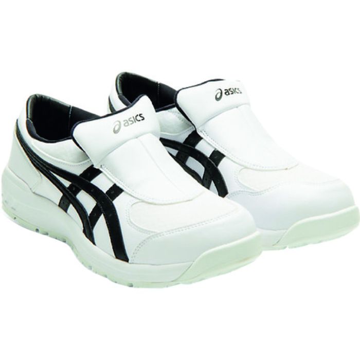 ASICS ウィンジョブCP211 SLIPーОN ホワイト×ブラック 23.0CM(Tcode:2178570)