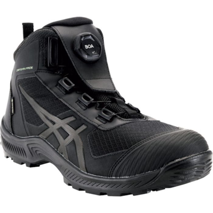 ASICS ウィンジョブCP604 GーTX BOA ブラック×ガンメタル 23.0cm(Tcode:5018206)