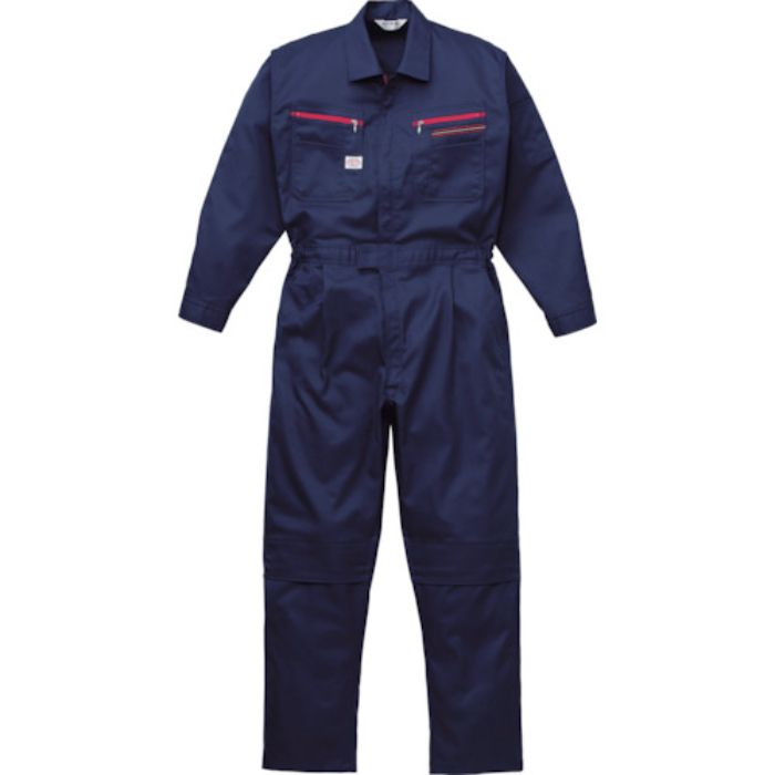 AUTO-BI つなぎ服1280-001ネイビーブルー-3L(Tcode:8363758)