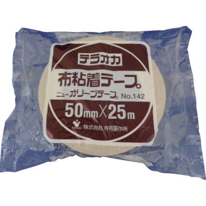 TERAOKA ニューオリーブテープ NO.142 100mm×25M(Tcode:4195892)