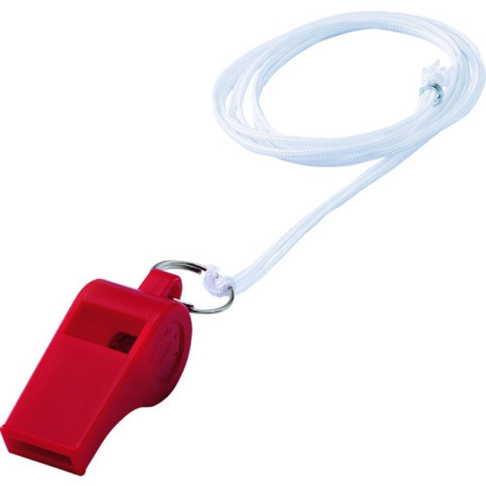 緑十字 笛(ホイッスル) 赤 プラ笛402-R 全長51.5mm 12個組 プラスチック製(Tcode:1137453)