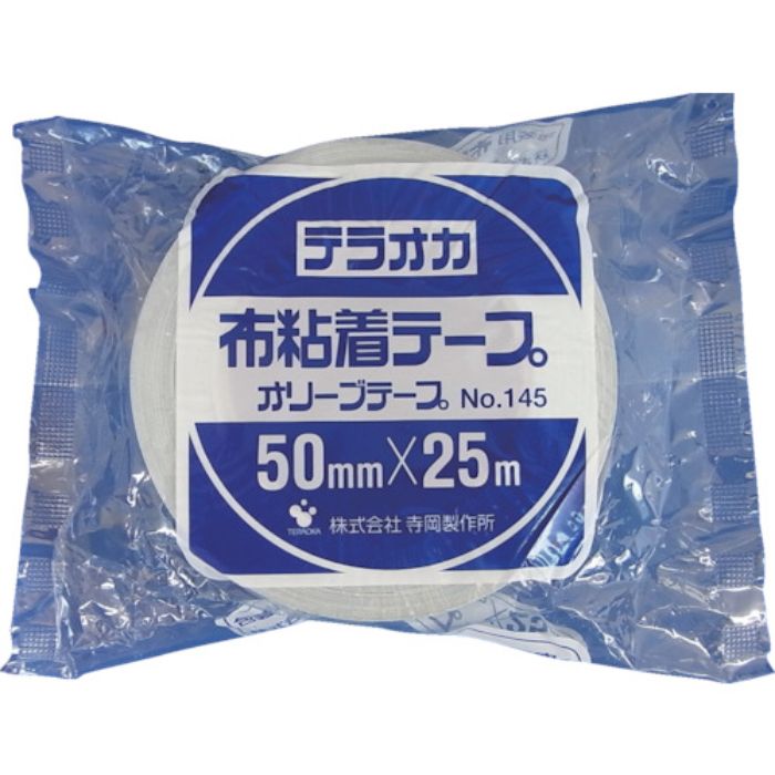 TERAOKA カラーオリーブテープ NO.145 空 50mm×25M