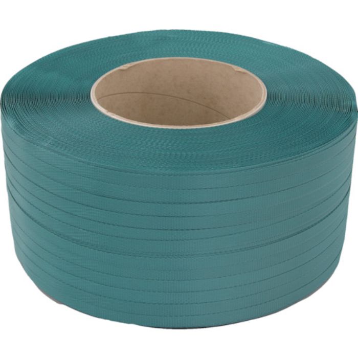 積水 梱包機用リサイクルPPバンド エコリターン RX-EC 15×2500m ミドリ(Tcode:3684225)