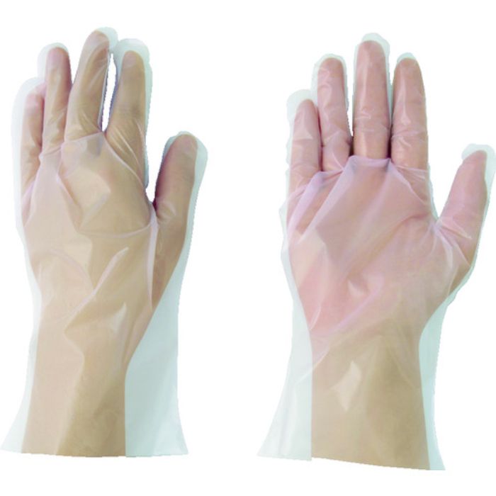 AS サニメント手袋(エコノミー)エンボスS (100枚入)(Tcode:8188670)