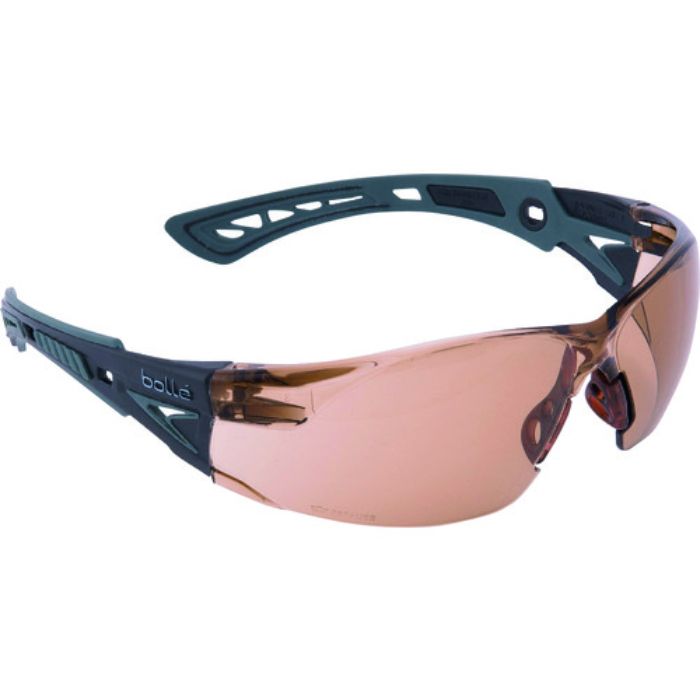 bolle 二眼型保護メガネ(フィットタイプ) ラッシュプラス ブラックxグレー トワイライト(Tcode:1374201)